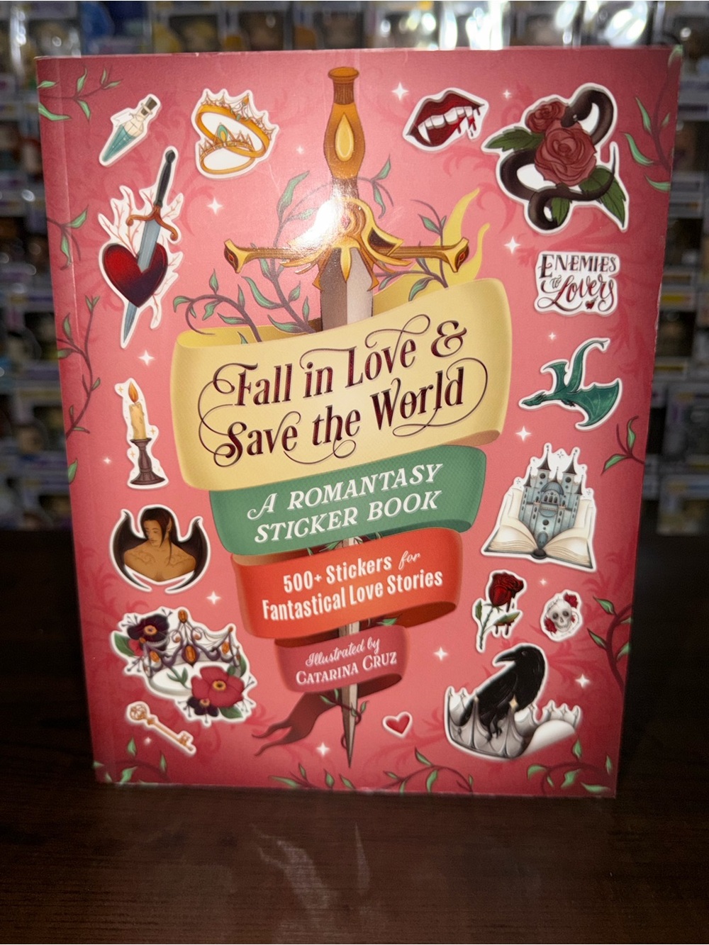 Fall in Love & Save the World Sticker Book
